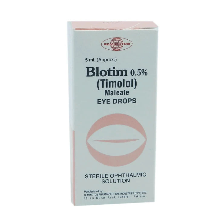 Blotim 0.5% Eye Drops 5ml – Treatment for High Eye Pressure and Glaucoma