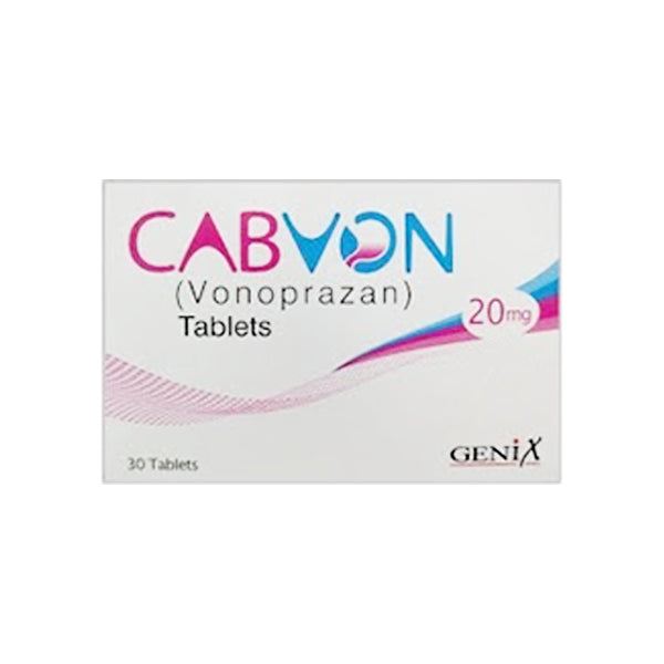 Cabvon 20mg tablet for severe acid reflux in Pakistan