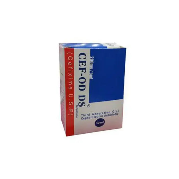 Cef OD DS 200mg/30ml Suspension – Strong Antibiotic for Bacterial Infections