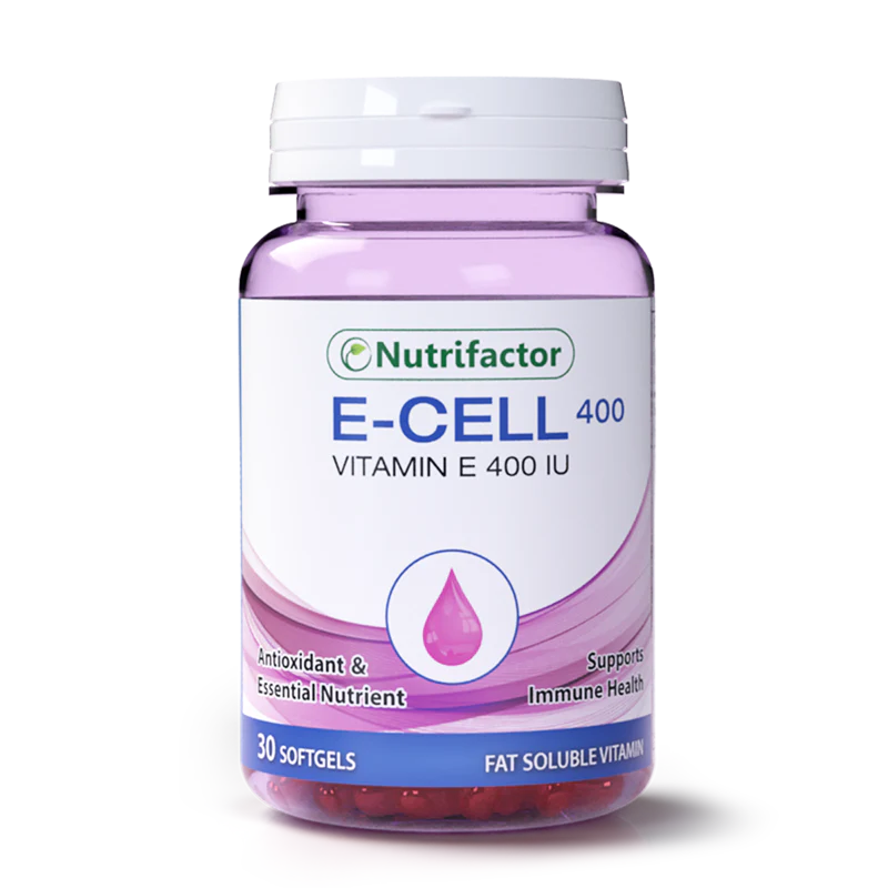 E-Cell 400 Vitamin E 400IU capsules Pakistan