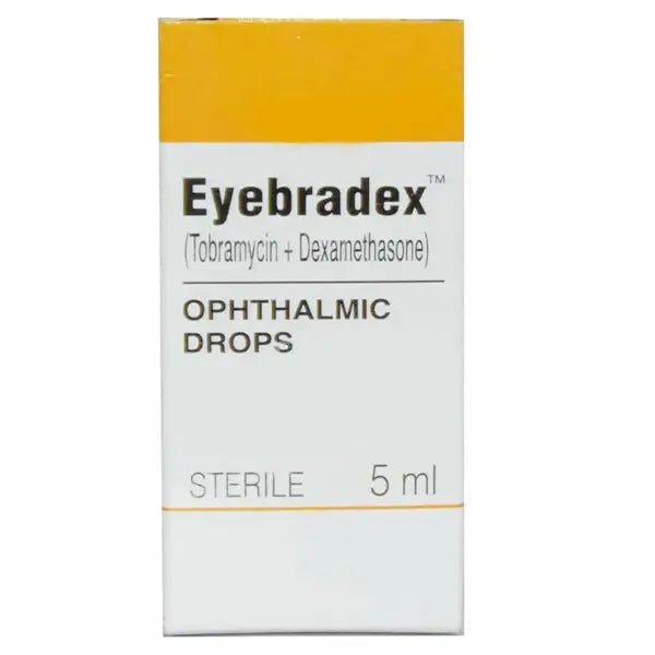 Eyebradex 5ml Eye Drops – Eye Infection & Inflammation Relief