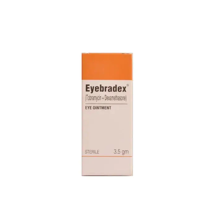 Eyebradex Eye Ointment 3.5gm  – Eye Infection & Inflammation Relief