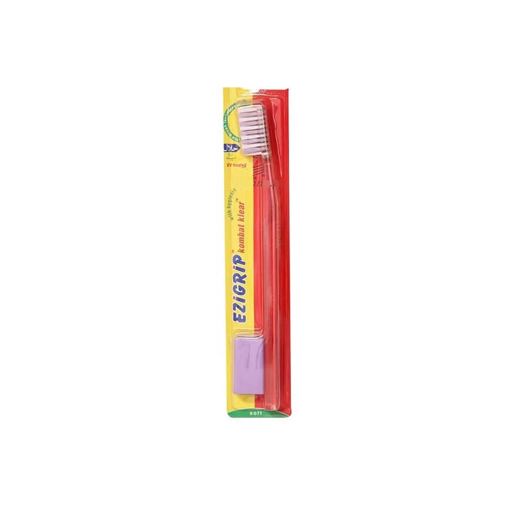 Ezigrip Tooth Brush Kombat Klear – For Daily Oral Cleaning and Gum Care