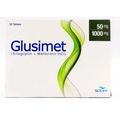 Glusimet 50mg/1000mg Tablets – For Blood Sugar Control