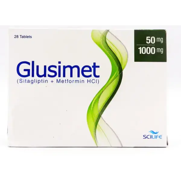 Glusimet 50mg/1000mg Tablets – For Blood Sugar Control