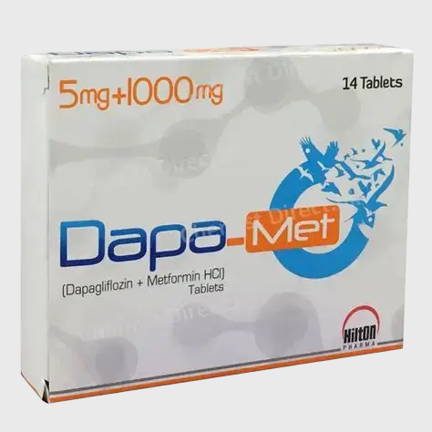 Dapa Met 5/1000 Mg Tablets