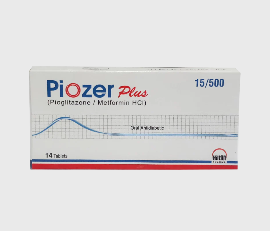 Piozer Plus 15/500mg Tablet