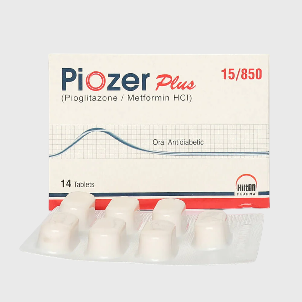 Piozer Plus 15/850mg Tablet