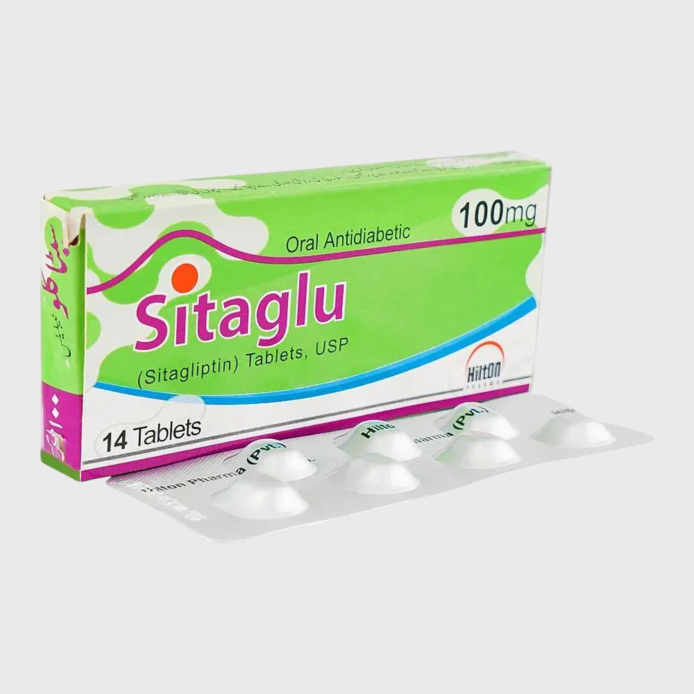 Sitaglu 100mg Tablet 