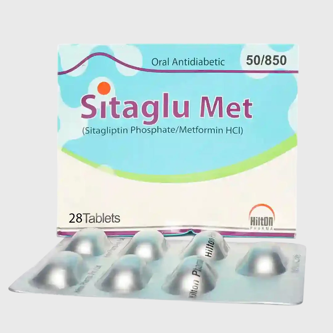 Sitaglu Met 50/850mg Tablet