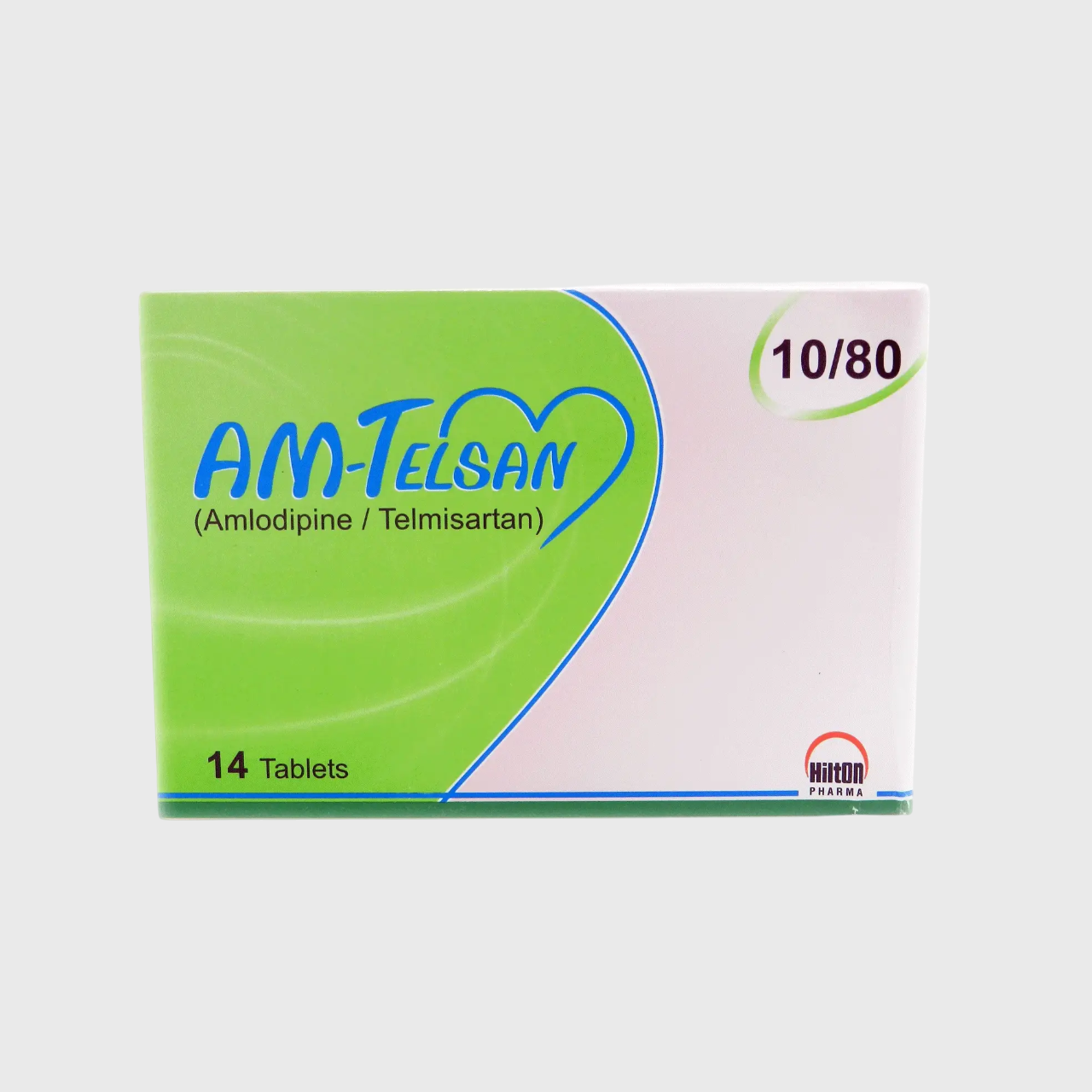 Am Telsan 10/80mg Tablet