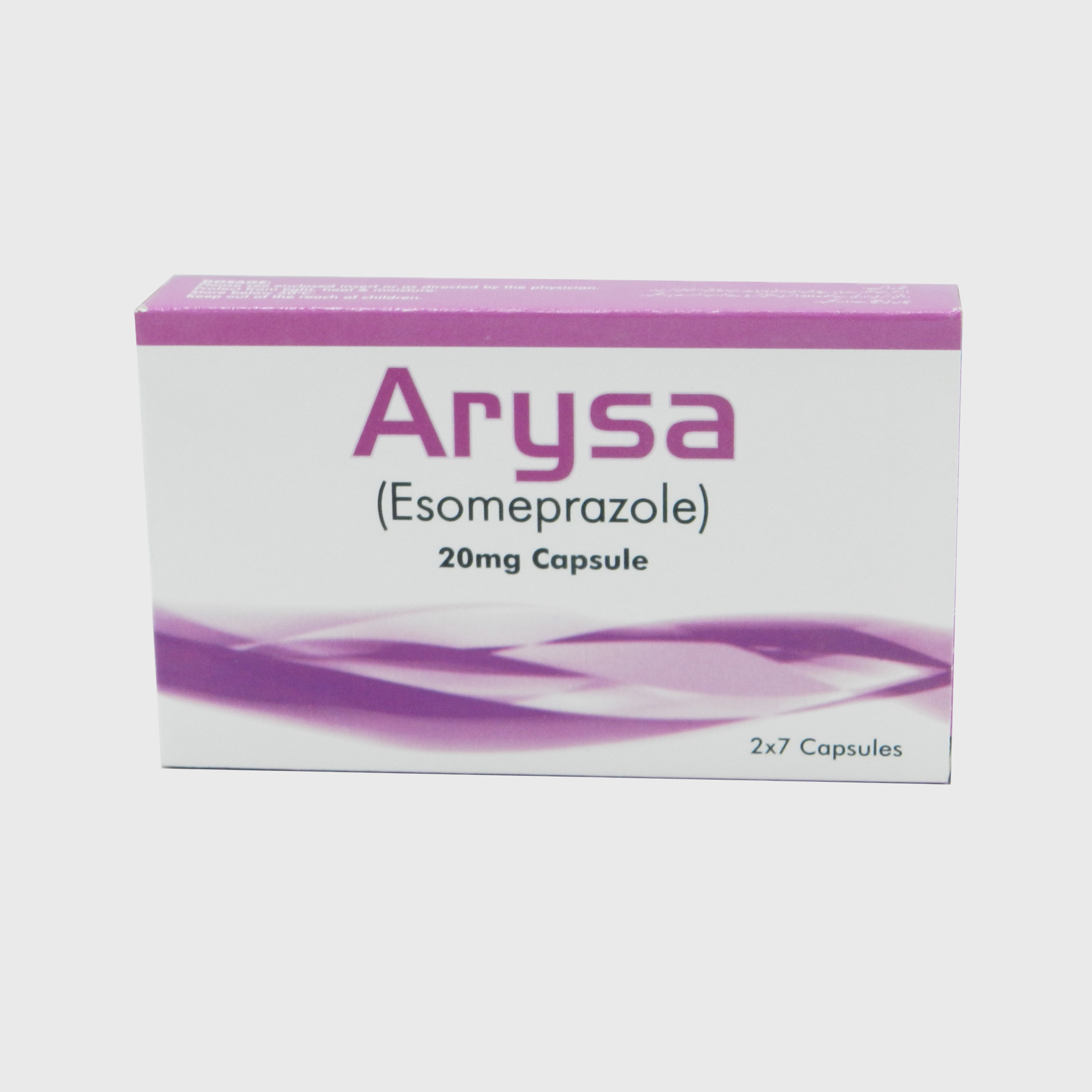 Arysa 20mg Capsule – Effective Relief from Acid Reflux & Stomach Ulcers