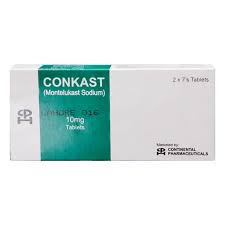 Conkast 10mg Tablets – Montelukast Sodium Anti-Allergy Medicine (14 Tablets)