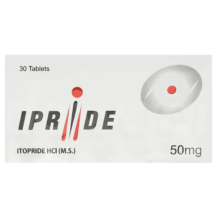 Ipride 50mg Tablet – Relief for Stomach Motility Problems