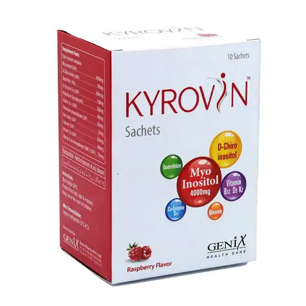 Kyrovin Sachets women fertility support Pakistan