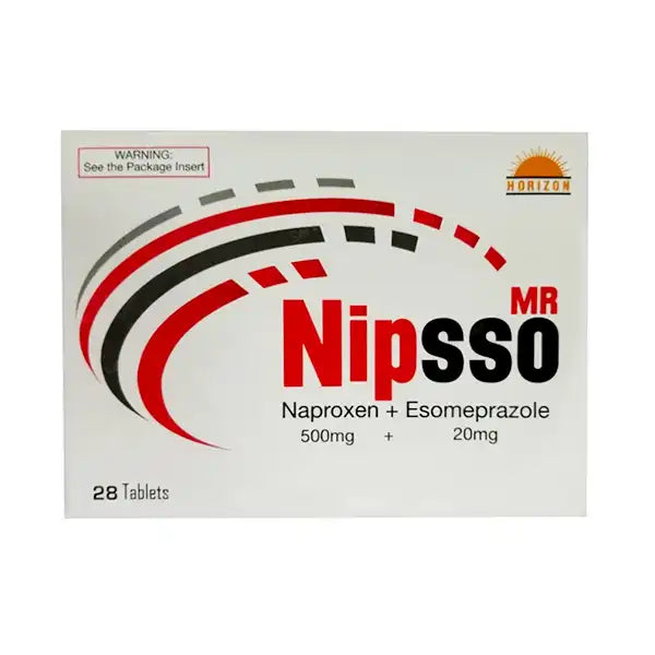 Nipsso MR Tablets (Naproxen 500mg + Esomeprazole 20mg)