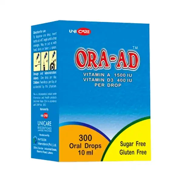 Ora-AD Drops 10ml – Infant Growth and Immunity Support Drops