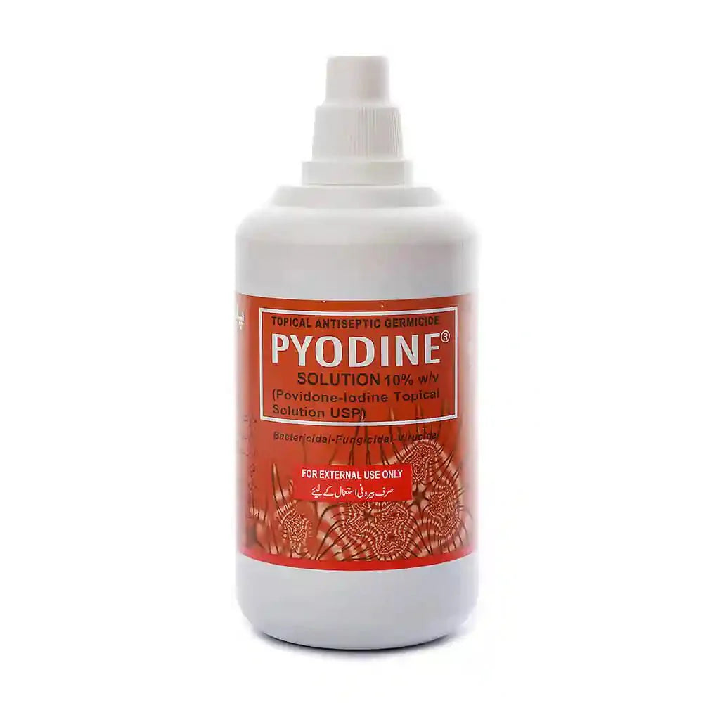 Pyodine Solution 450ml (Povidone Iodine) – For Skin Disinfection and Infection Control