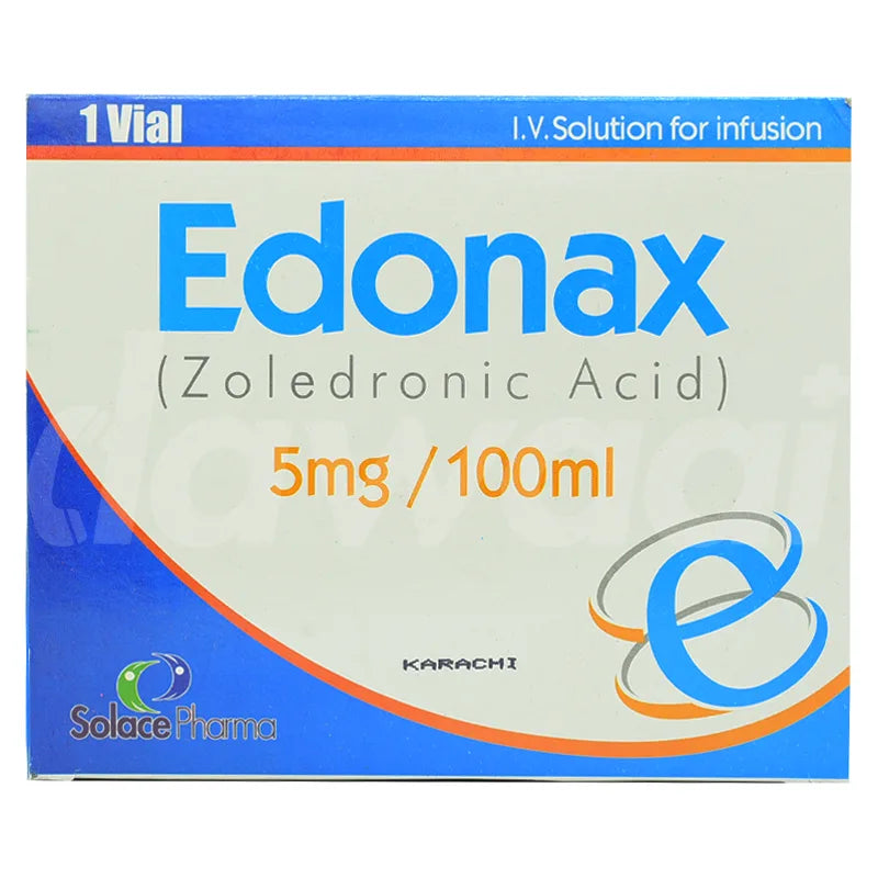 Edonax 5mg/100ml IV Infusion (Zoledronic Acid) – Once Yearly Osteoporosis Treatment
