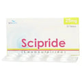Scipride 25mg Tablets – Stomach Motility and Digestive Relief Medicine