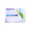 Sita Met XR 100mg/1000mg Tablets – Treatment for Type 2 Diabetes Blood Sugar Control