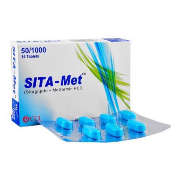 Sita Met 50mg/1000mg Tablets – Treatment for Type 2 Diabetes Blood Sugar Control