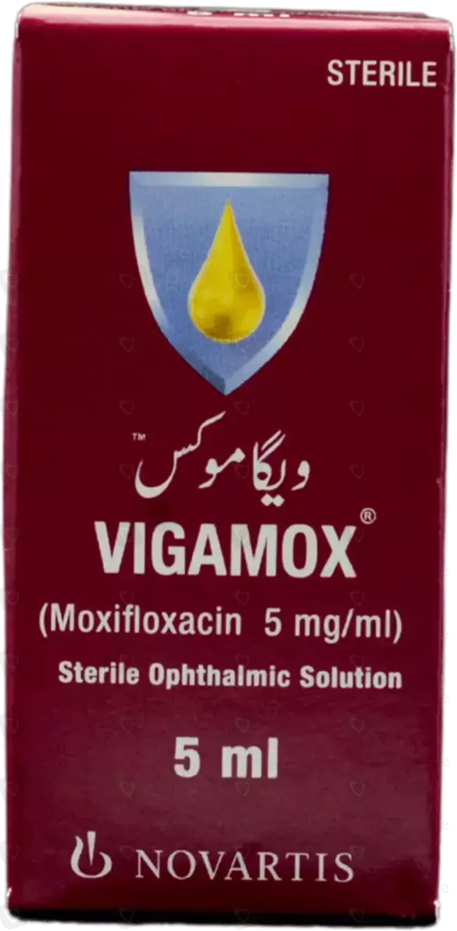 Vigamox 5ml Eye Drops – Bacterial Eye Infection Treatment