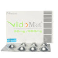 Vildomet 50/850mg (Vildagliptin, Metformin) – Blood Sugar Control Tablet for Diabetes