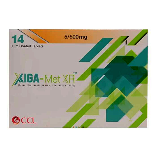 Xiga Met XR 5mg/500mg Tablets – Treatment for Type 2 Diabetes Blood Sugar Control